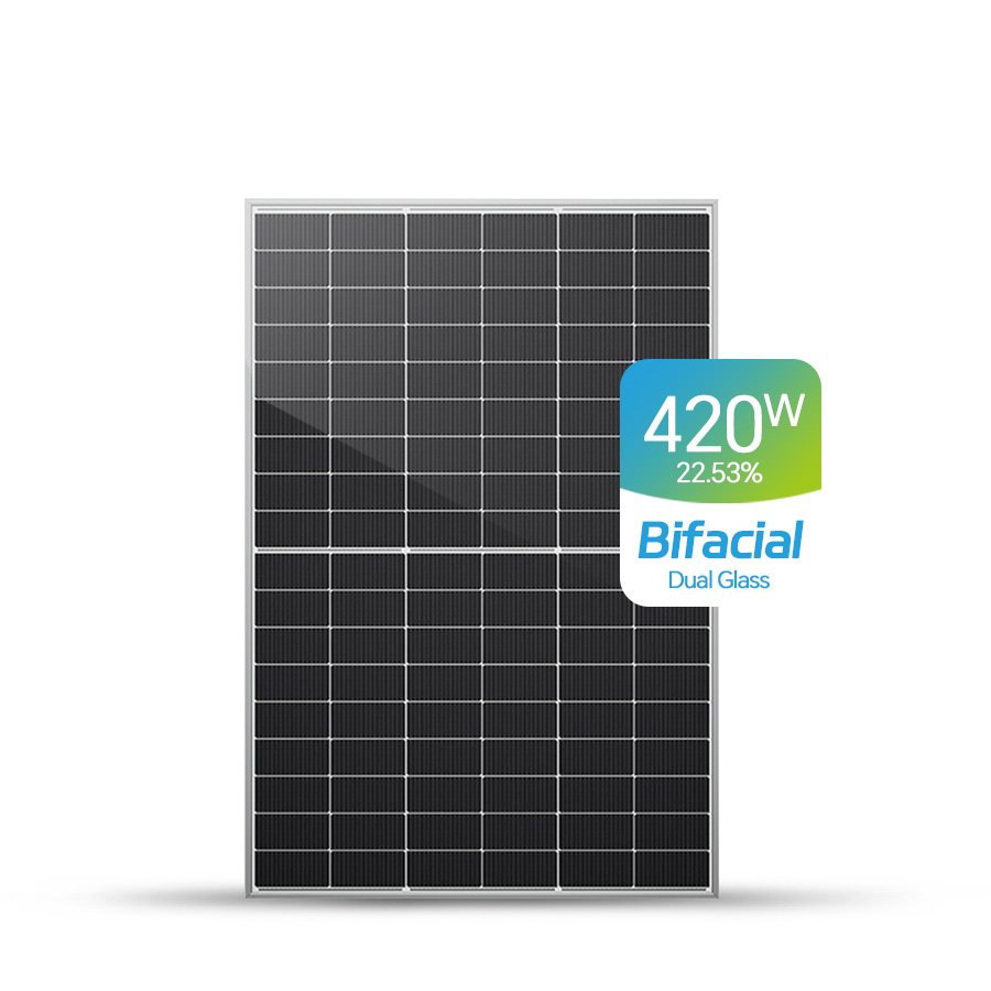 420W-440W Bifacial Solar Panel 182-182mm Mono PV Module