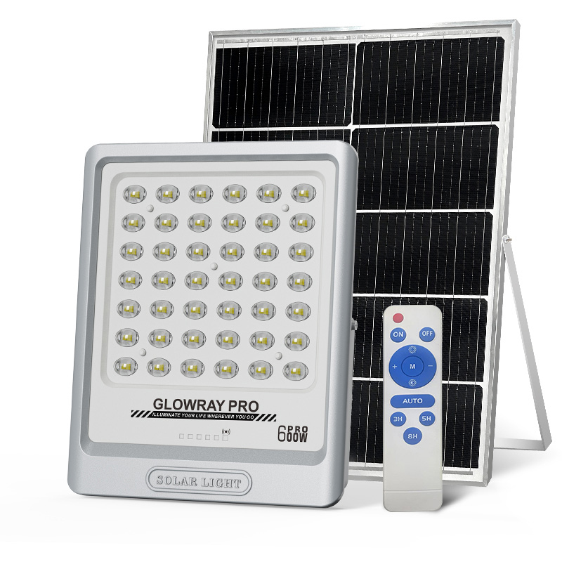 600W FGET GLOWRAY Pro Series 600W High Power Solar Flood Light