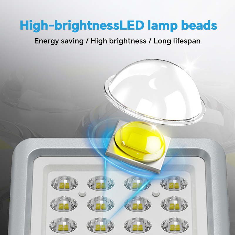 200W FGET Split-Design Solar Luminaire for Outdoor Lighting