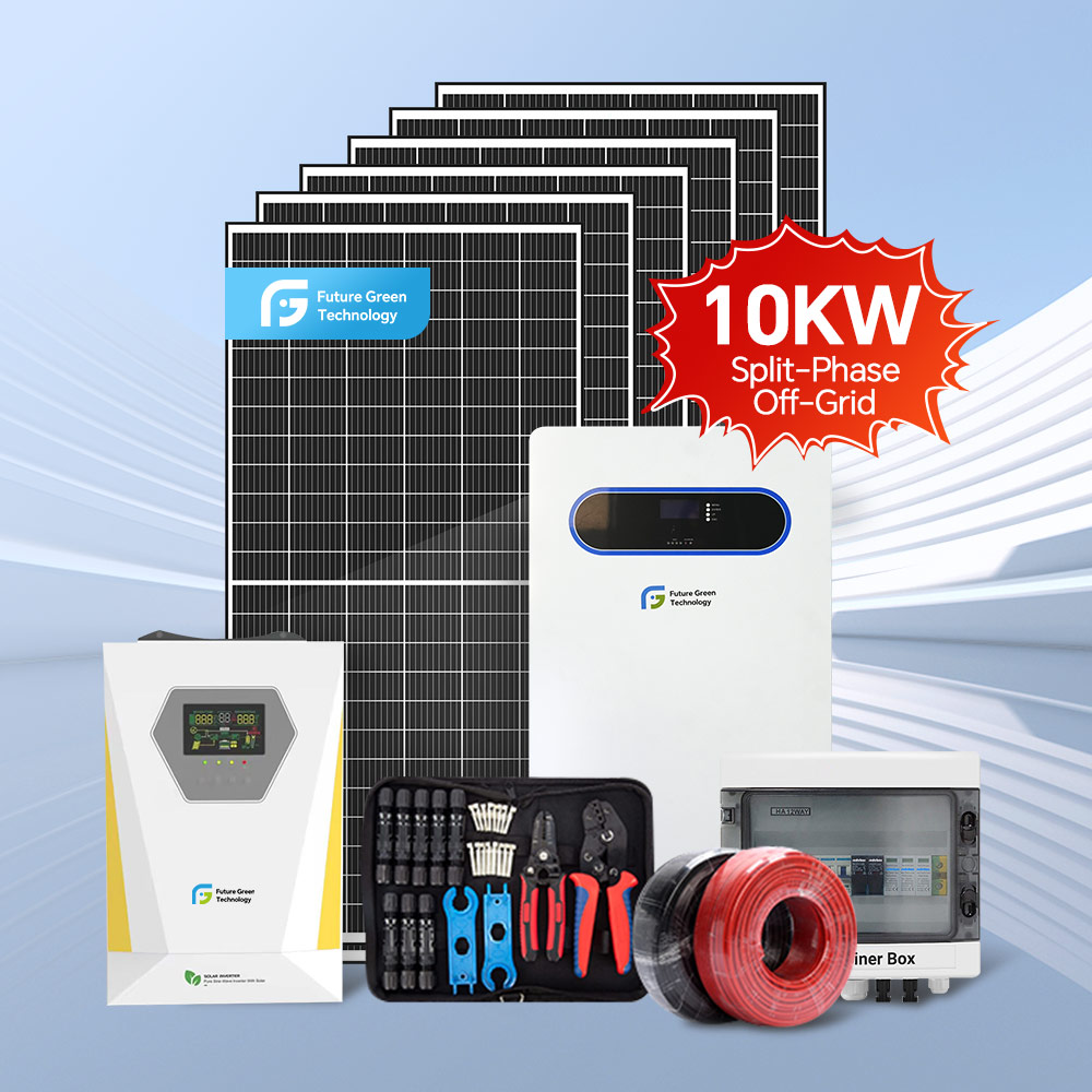 10kW Off-Grid Solar Energy System Featuring Advanced Split Inverter Technology