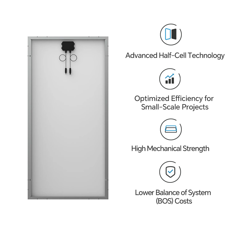 120W 125W 130W 135W Customized Available Mono Solar Panels