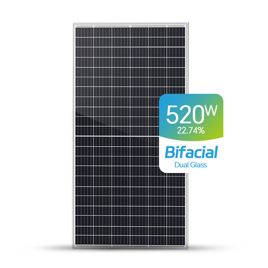 520W-540W Half Cut 182-182mm Bifacial Solar Panels